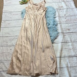 BHLDN Ghost London Alexia Button Back Dress Sz XL